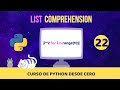 List comprehension / Comprensión de listas | Curso de Python desde cero 🐍