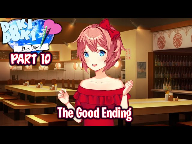 Sayori in her Cutest Form!Doki Doki Blue Skies/Sayori Route#11