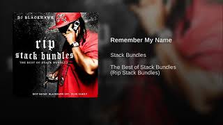Stack Bundles - Remember My Name