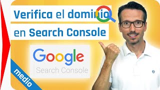 VERIFICAR la propiedad de DOMINIO mediante registro DNS ✅ Google Search Console