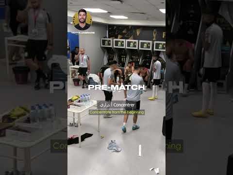 Wydad AC S Skipper Yahya Jabrane Team Talk Ahead Of A TotalEnergiesCAFCL Final Shorts