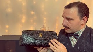 ASMR- Antiques Roadshow Role Play(Medical Bag & Bottles)