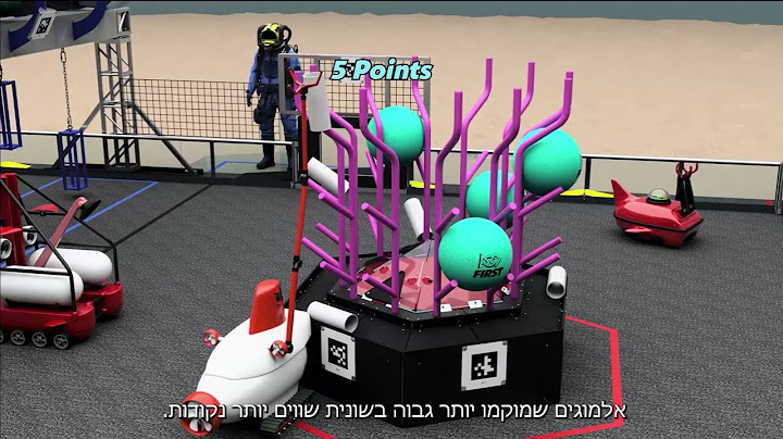 2025 FIRST Robotics Competition REEFSCAPE presented by Haas Game Animation Hebrew Subtitles