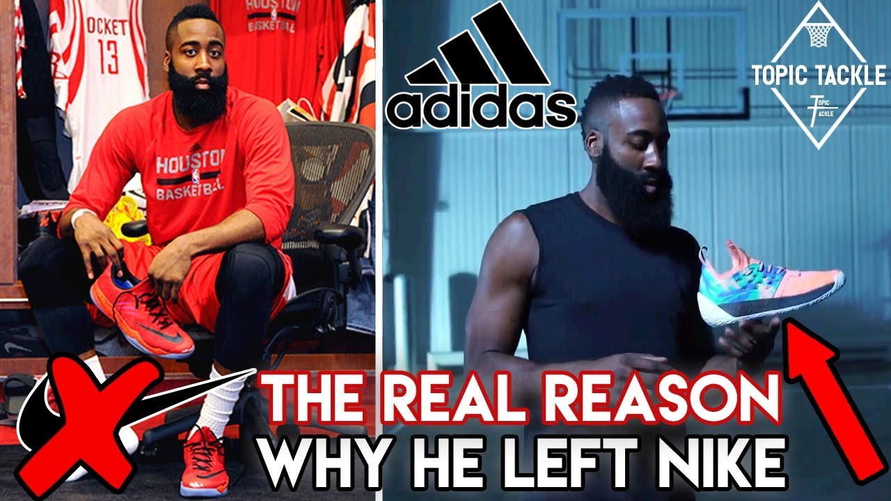 How Adidas Succeeded Getting James Harden to leave - YouTube