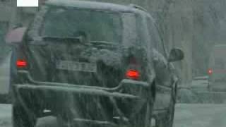 El temporal de nieve azota a Cataluña