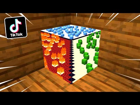 🔥โคตรเจ๋ง!!【"สิ่งที่คุณอาจจะยังไม่รู้ว่าทำได้ในมายคราฟ!! #72"】| (Minecraft Building)