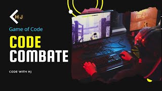 Code Combat | Game of Code | Live Stream 🔴 | Code With HJ #01