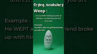Crying categories |Crying vocabulary |7Lt.Learning Time |Shorts