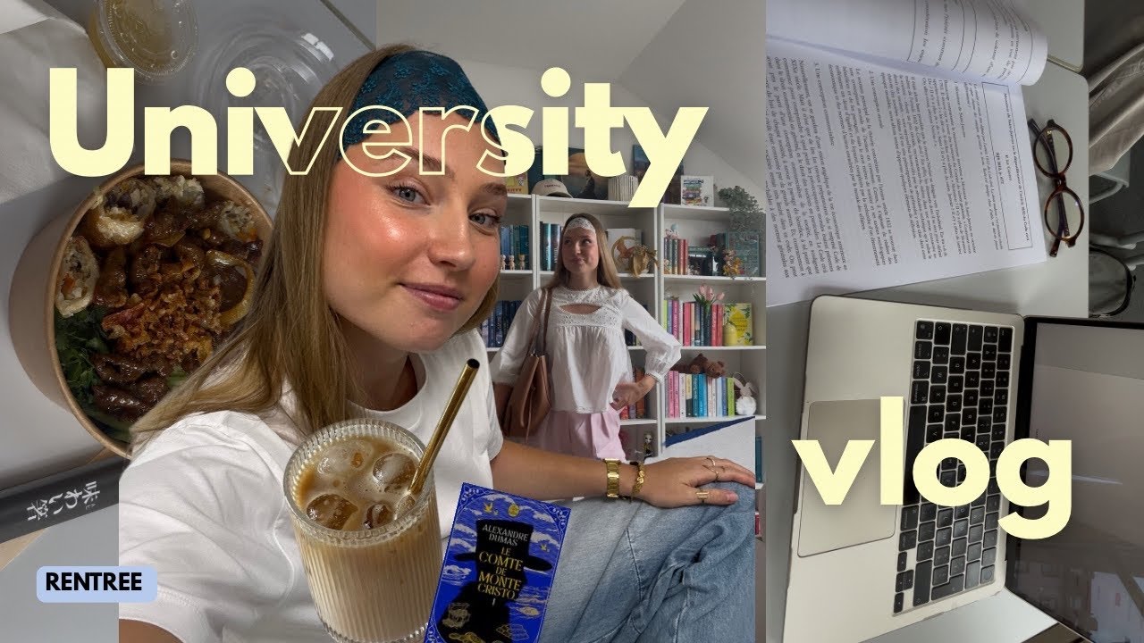 MA SEMAINE DE RENTRÉE EN FAC DE DROIT