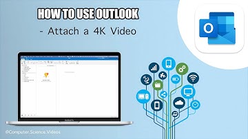 How to ATTACH a 4K Video to Your Email On Microsoft Outlook Using a Mac Computer - Basic Tutorial