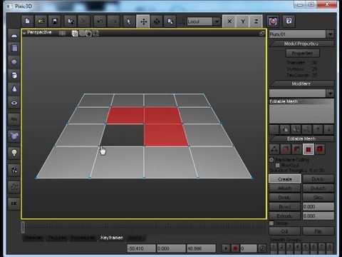 Pixie3D - Create & Delete Polygons