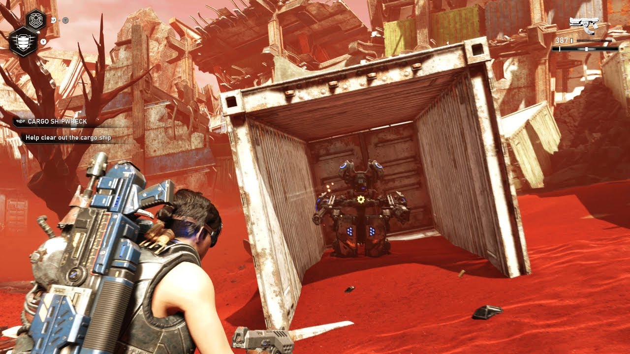 Gears 5 [4K] Scavengers Cargo Shipwreck (2 of 3) YouTube