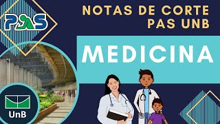 NOTAS DE CORTE UNB 2021 | PAS UNB | MEDICINA