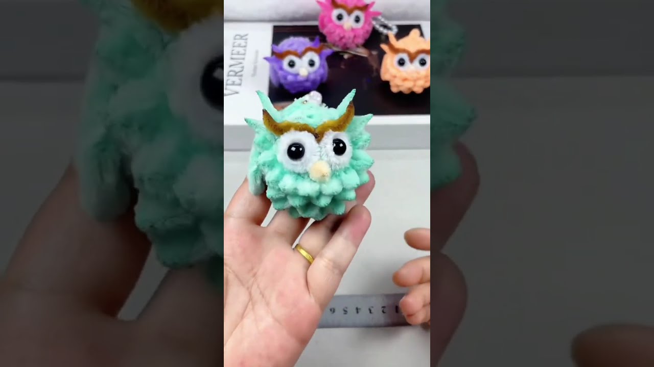 How to diy pipe cleaner cute owl 