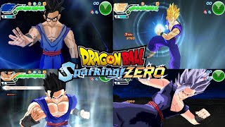 Dragon Ball Sparking Zero PPSSPP - Gohan DBS All Super, Transformations, & Ultimates