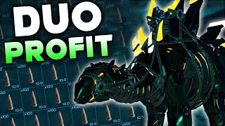 DUO Raiding TWO PEARL CAVES FOR OVER 100,000 ARB! | ARK 7 Day Challenge Ep 4
