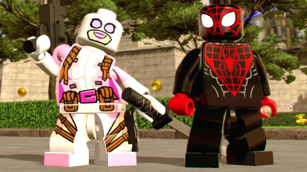 Lego Marvel Super Heroes 2 Gwenpool And Spider Man Miles Morales Free