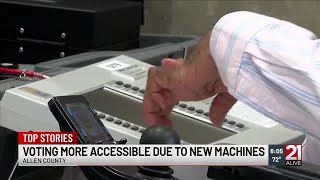 New voting machines to offer more accessible voting in Allen County