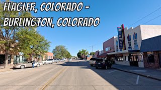 Flagler Colorado to Burlington Colorado Drive with me in Colorado