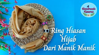 Ring Hiasan Hijab Dari Manik Manik