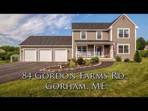 84 Gordon Farms Rd., Gorham, ME home video tour