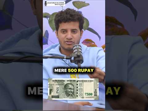 kullu shares how he learnt the value of a 500 rupee note #appurvgupta #podcast