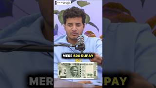kullu shares how he learnt the value of a 500 rupee note #appurvgupta #podcast