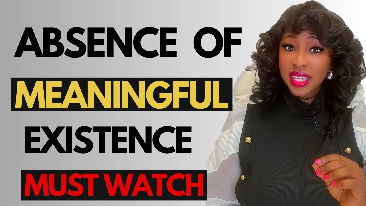 What you need to live a rich and meaningful live.