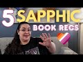 5 Sapphic books I think you should read 🧡🤍🩷