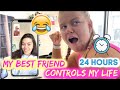 My best friend CONTROLS MY LIFE for 24 HOURS ft EMILY CANHAM | Lucy Flight