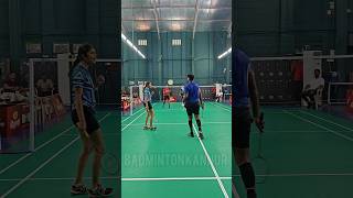 Mixed Doubles Intensity💥🤯 #shorts #badminton