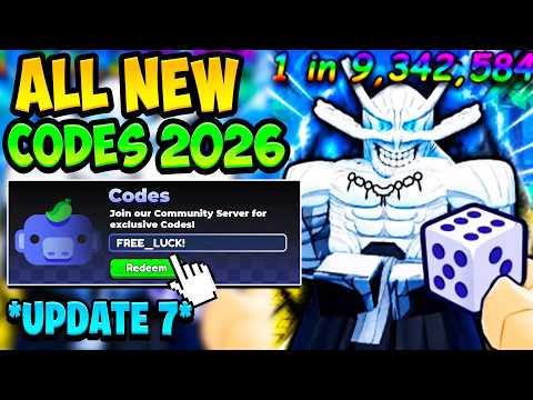 *UPDATE 7* ALL WORKING CODES FOR ANIME DICE IN 2026! ROBLOX ANIME DICE CODES