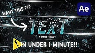 Text like Nikovax in❗ UNDER 1 MINUTE ❗ ( Free preset ) ✅ After effects