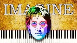 JOHN LENNON - IMAGINE - Piano Tutorial chords