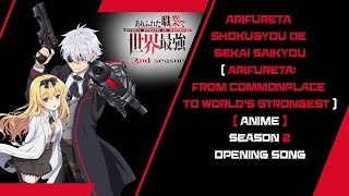 Download lagu Arifureta From Commonplace to World's Strongest (Anime) Season 2 Opening Song (Daylight by MindaRyn)