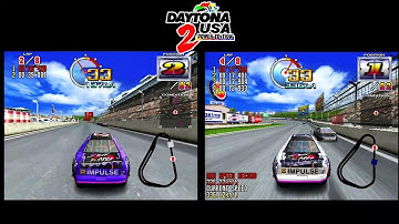 Daytona USA 2 - Supermodel 2 player Network