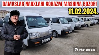 DAMASLAR NARXLARI XORAZM MASHINA BOZORI REAL SAVDO BO&#39;LDIMI ? TEZ KO&#39;RING