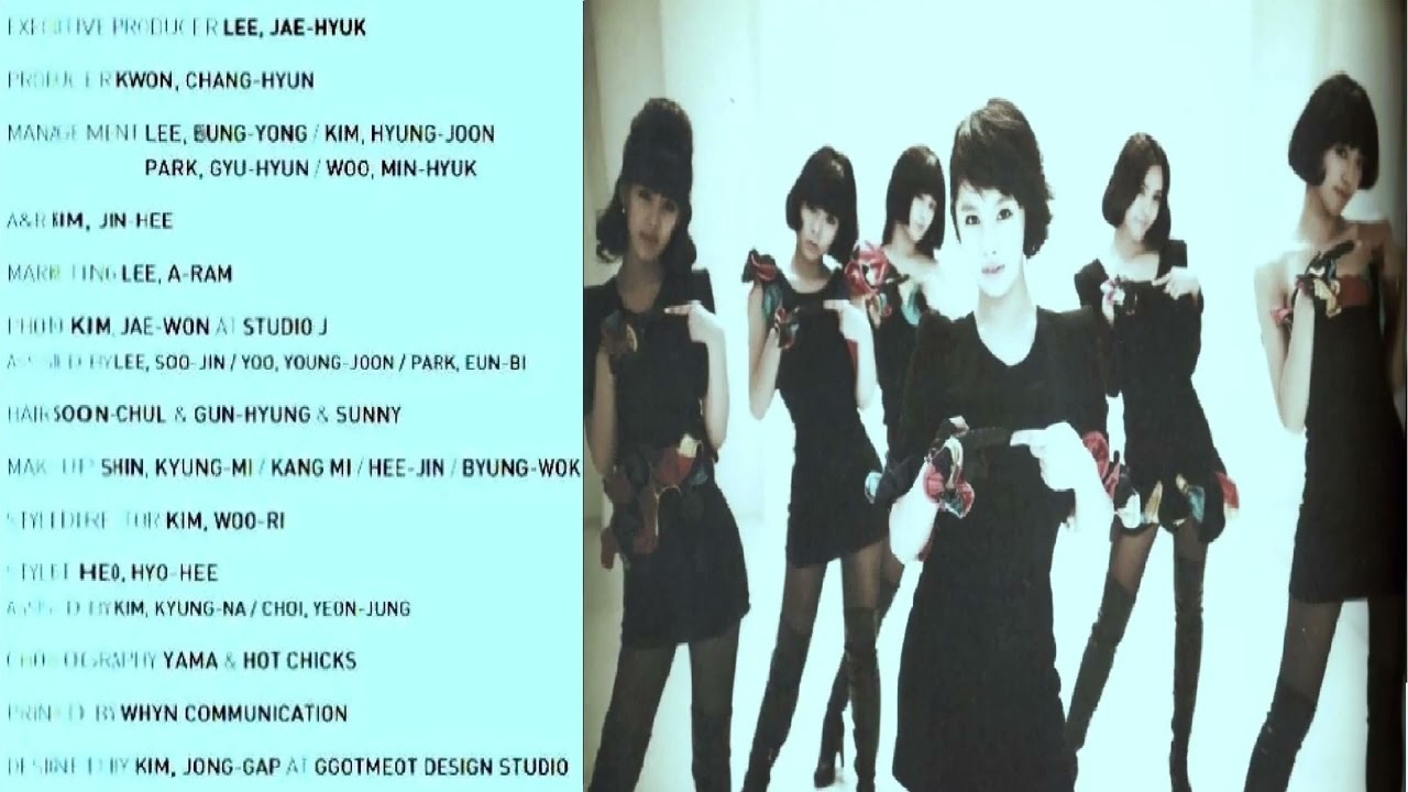 T-ARA — One & One ○ 【T-ARA — ABSOLUTE FIRST ALBUM】 ○ 「CD