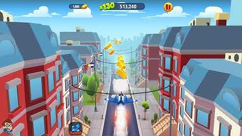 Talking Tom Gold Run New Gameplay Walkthrough Neon Angela - Part 34