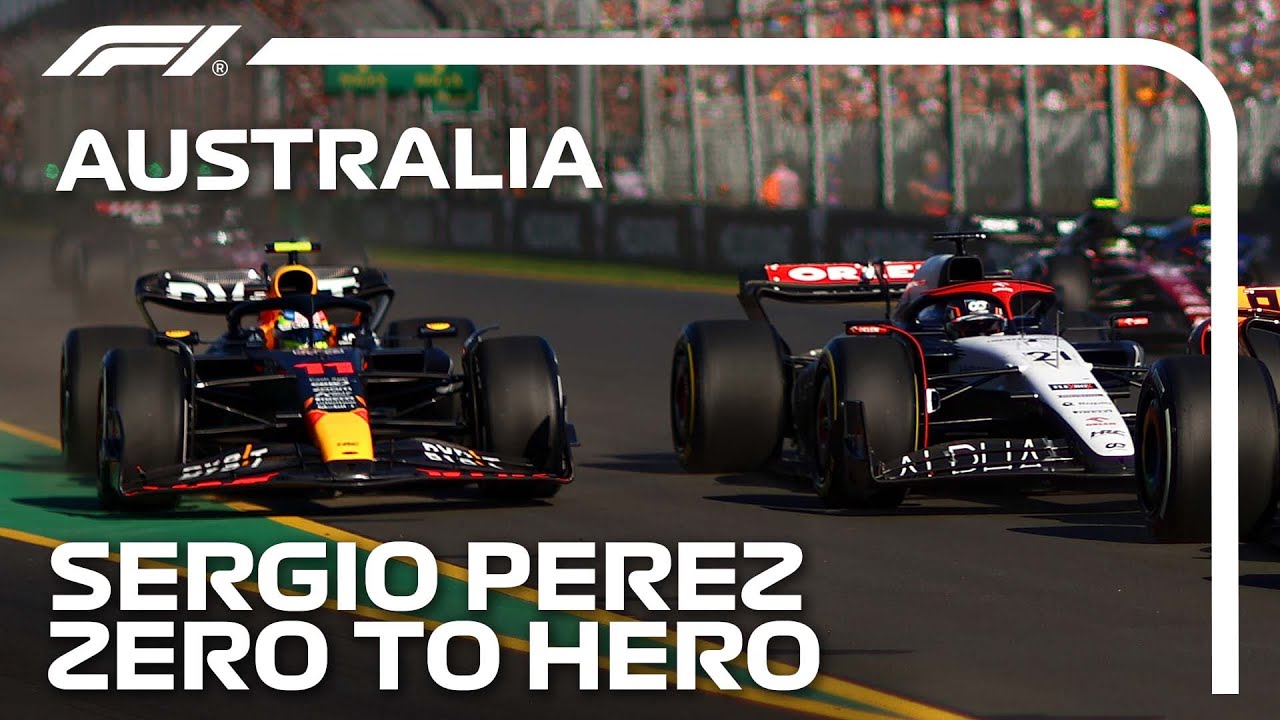 Sergio Perez Fights Back in Melbourne! 2023 Australian Grand Prix