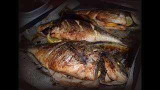 طريقة عمل السمك المشوي في الفرن | How to make grilled fish in the oven