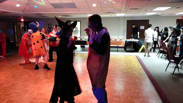 Frances & Scott Dancing to Shout