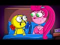 Mommy Long Legs and Player Cant sleep | Poppy Playtime Chapter 2 Animation