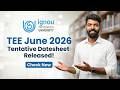 IGNOU Term End Exam June 2026 | Tentative Datesheet Released | Kerala's No.1 IGNOU Coaching Platform