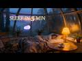 Cozy Rain Sounds on Glass Window 🌧️ Sleep Instantly in a Warm Room | 15 Hours Relaxing Ambience