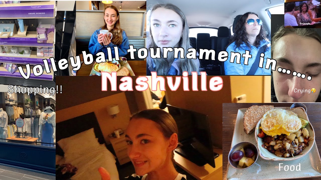 Nashville Volleyball Tournament! Come with me to an away tournament