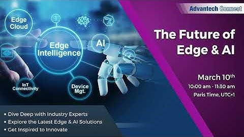 2021 Advantech Connect-- The Future of Edge & AI Teaser (EU)