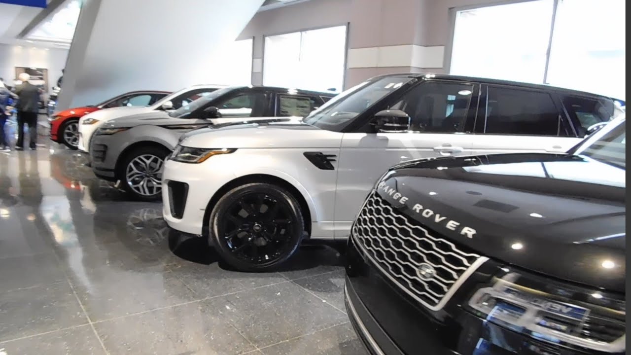2020 & 2021 Range Rover and jaguar at The Rochester 2020 Auto Show YouTube