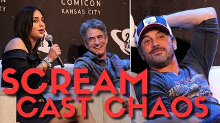 Scream Cast Gets Chaotic At Planet Comicon Kansas City Full Panel Comic Cons