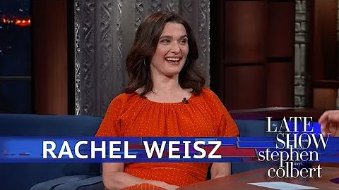 Rachel Weisz Makes Baby News On The Late Show